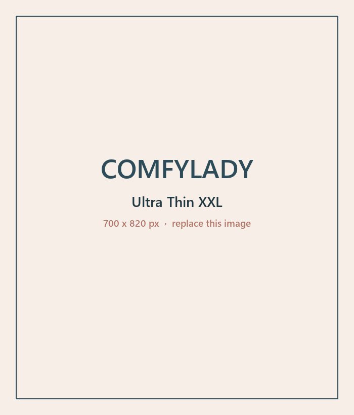 Comfylady Product Ultrathin Xxl